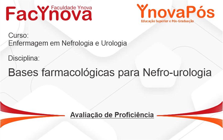 Bases farmacológicas para nefro-urologia