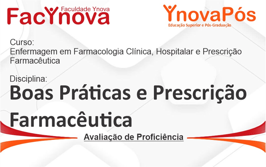 Boas Práticas e Prescrição Farmacêutica